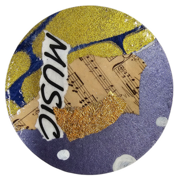 Hand Painted Lapel Pin #47