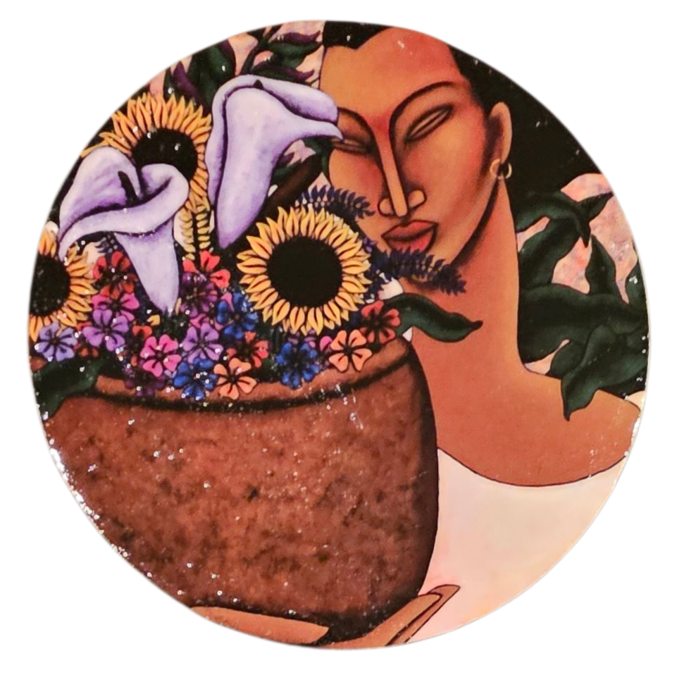 A Flower For All Seasons Lapel Pin