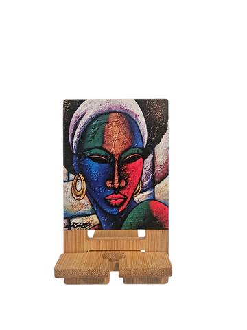 Colored Girl #10 Cell Phone Holder