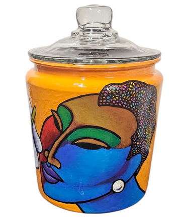 Cookie Jar #1 Hand Painted