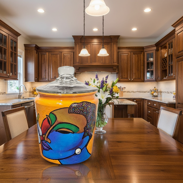 Cookie Jar #1 Hand Painted