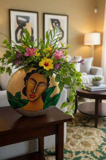 Hand Painted Vase #6