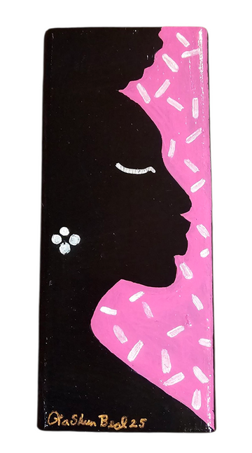 Her #2 Acrylic Paint on Wood Art Original