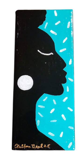 Her #4 Acrylic Paint on Wood Art Original