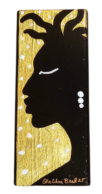 Her #6 Acrylic Paint on Wood Art Original