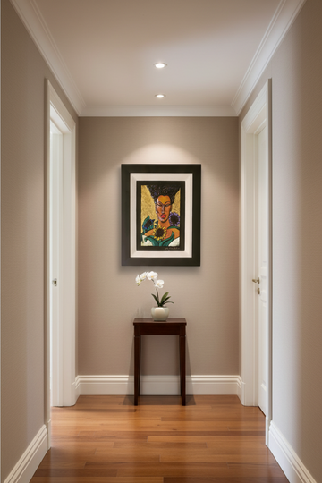Her Flowers #18 Original Framed