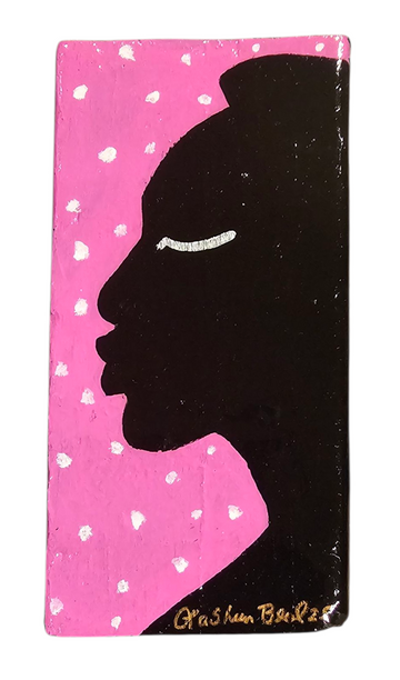 Him #2 Acrylic Paint on Wood Art Original