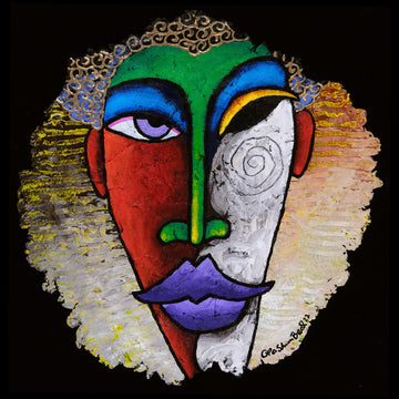 La Mask #236 Canvas Giclee