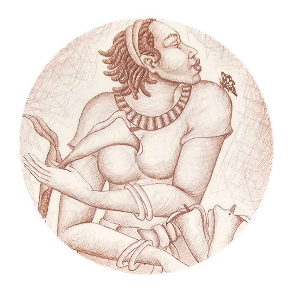 Madame Butterfly #2 Lapel Pin