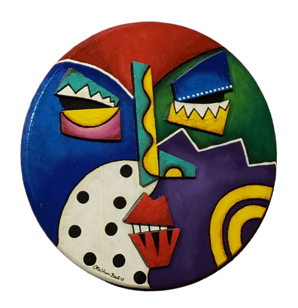 Mask #344 Abstract Original