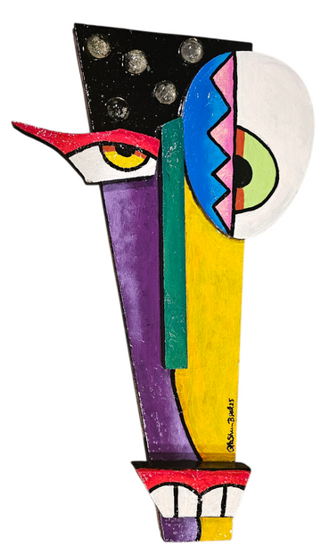 Mask #520 Abstract Original