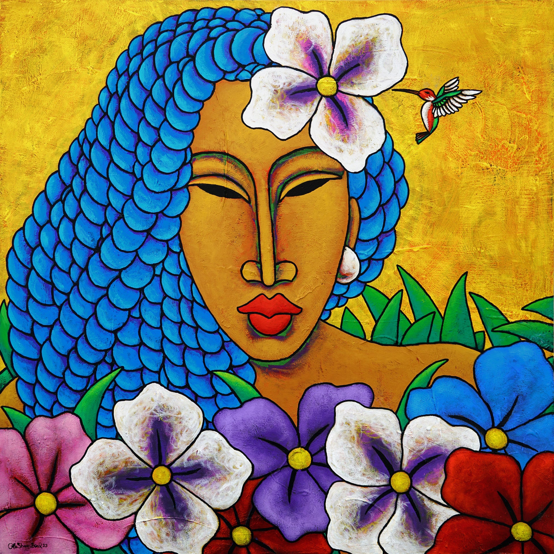 Paradise Found #2 Giclee on Canvas