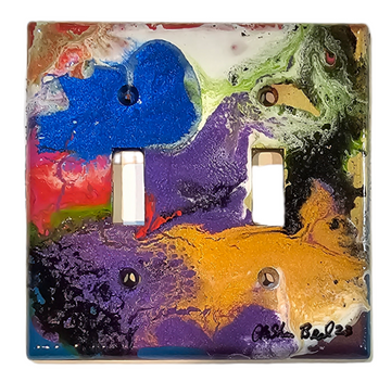 Hand Painted Light Switch Cover #84