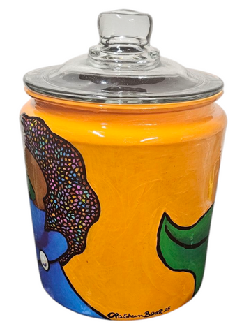 Cookie Jar #1 Hand Painted