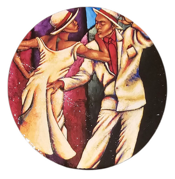 Steppin Out Lapel Pin