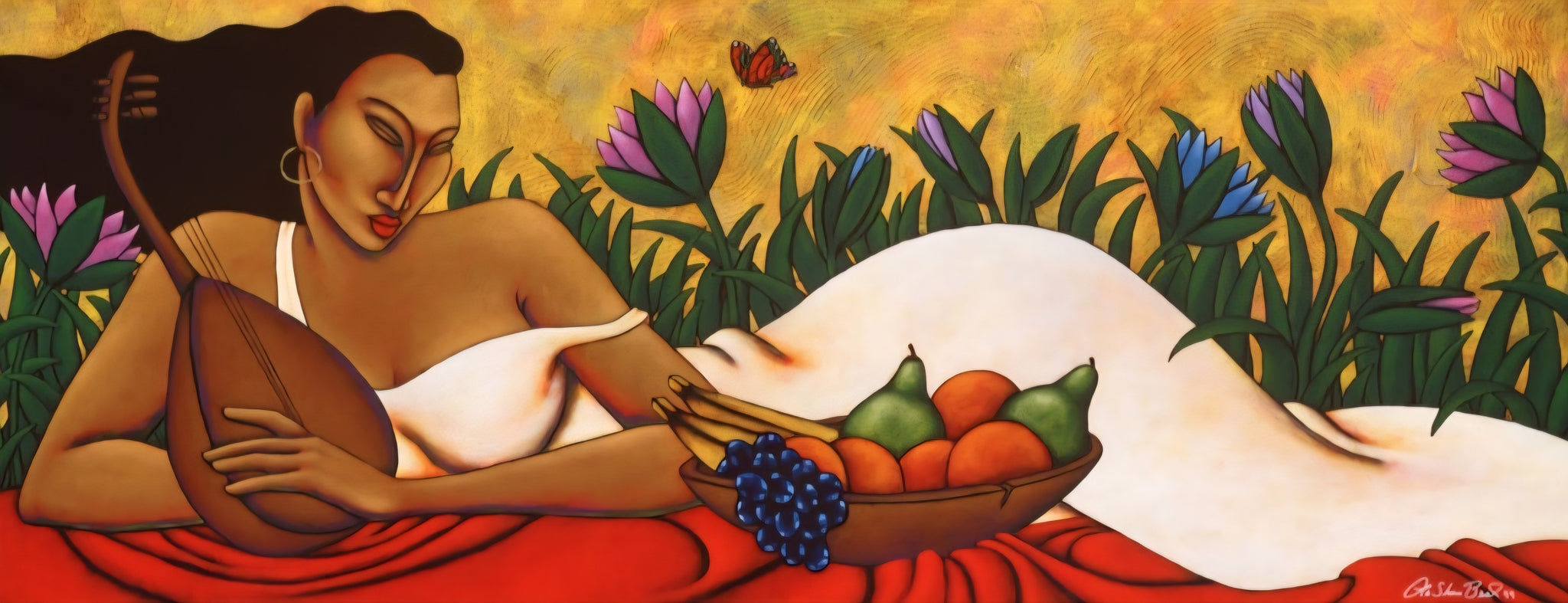 Simple Pleasures Giclee on Canvas