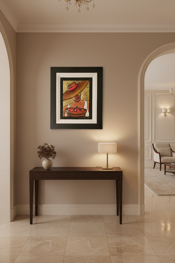 Sweet Red Original Framed