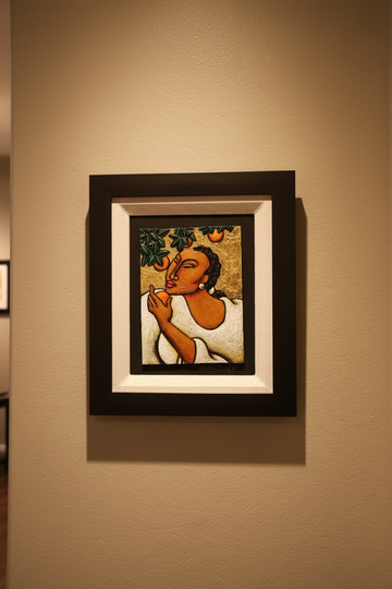 Sweet Oranges Original Framed