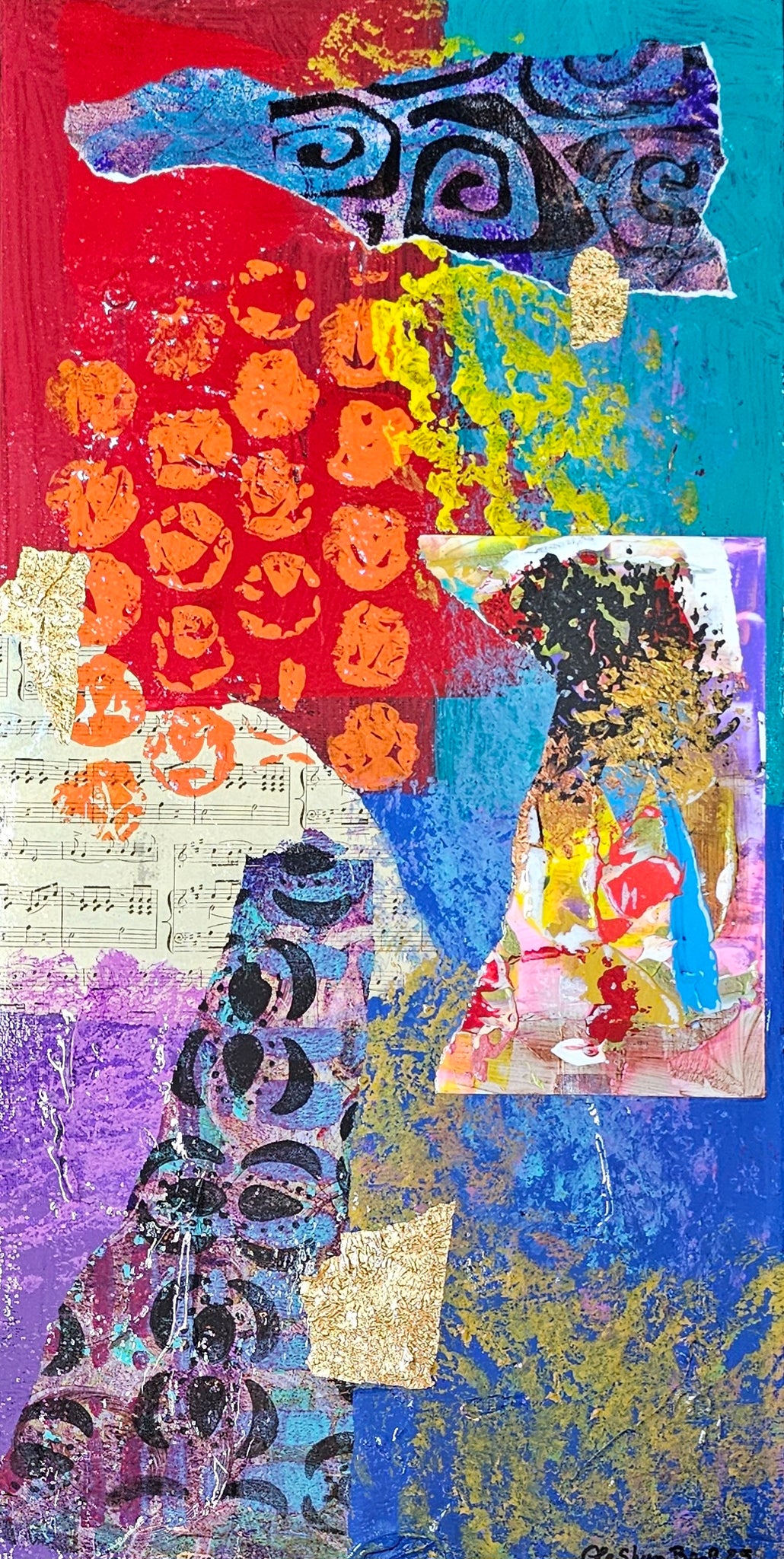 X Factor #743 Acrylic Paint on Canvas Art Original