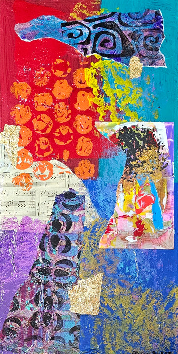 X Factor #743 Acrylic Paint on Canvas Art Original