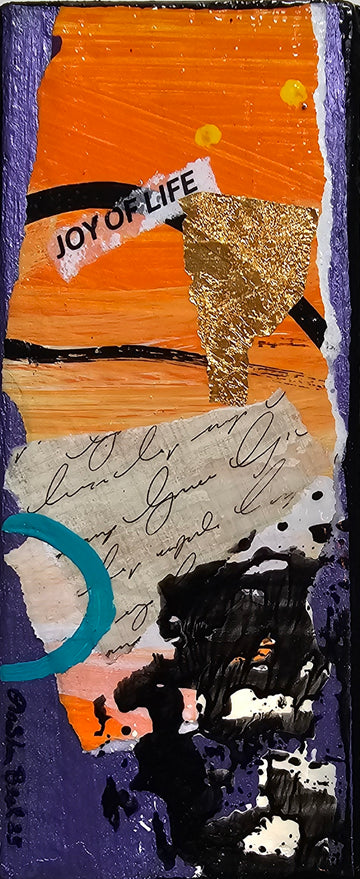 X Factor #774 Acrylic Paint on Wood Art Original