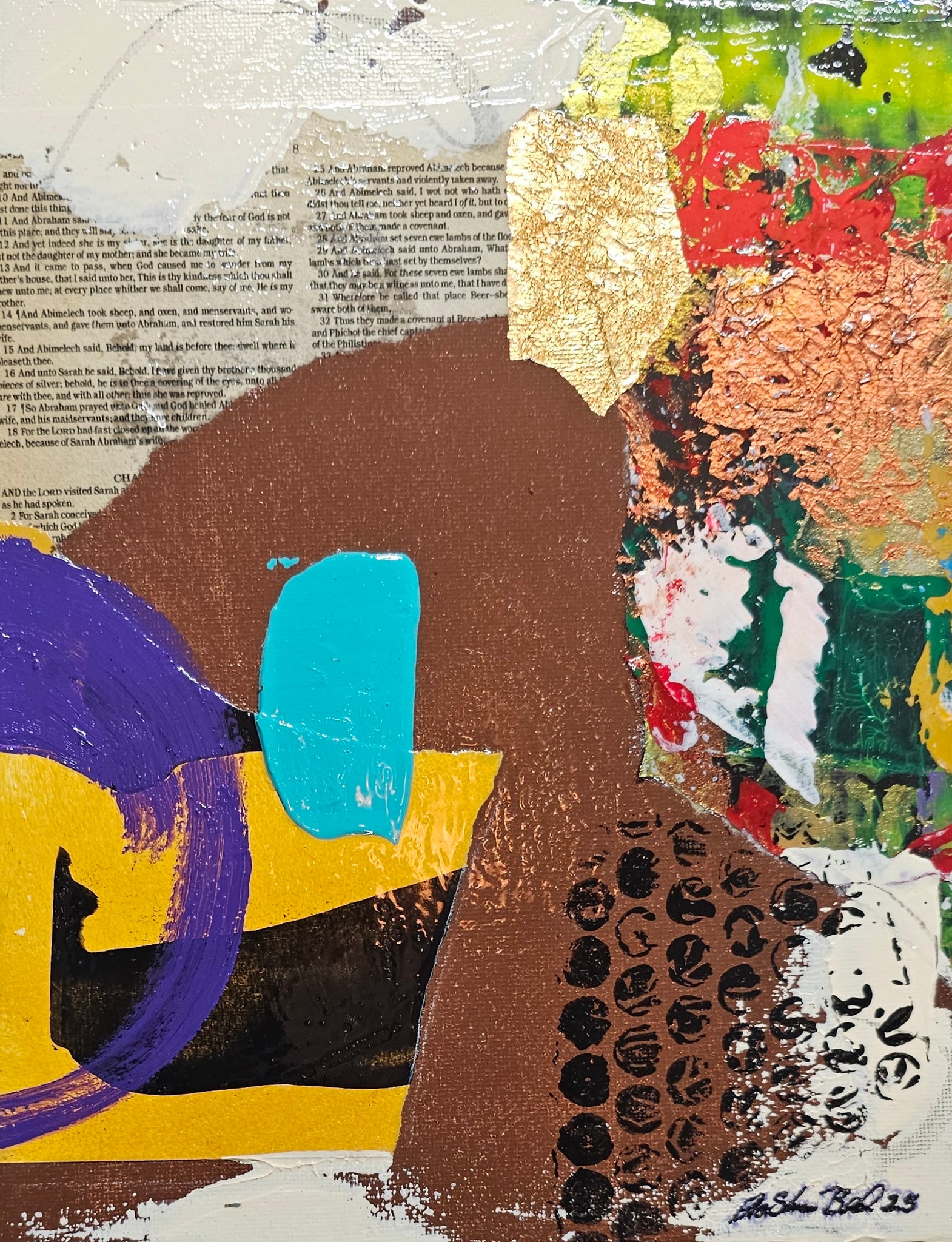 X Factor #806 Acrylic Paint on Canvas Art Original
