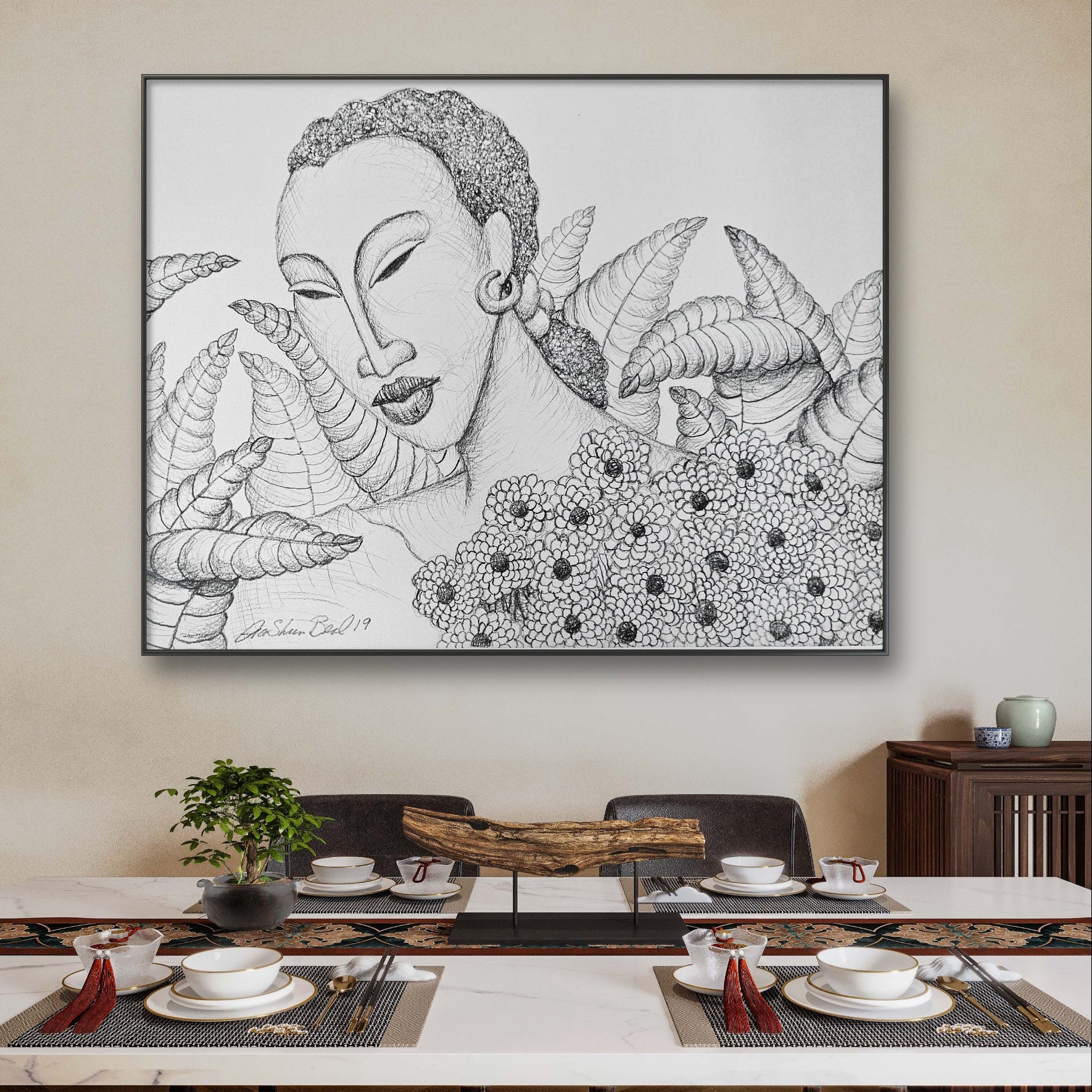 A Flower For All Seasons #2 | Lithograph Print