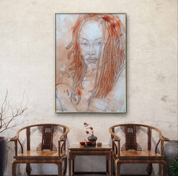 Amber Giclee on Canvas