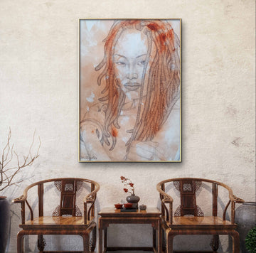 Amber | Lithograph Print
