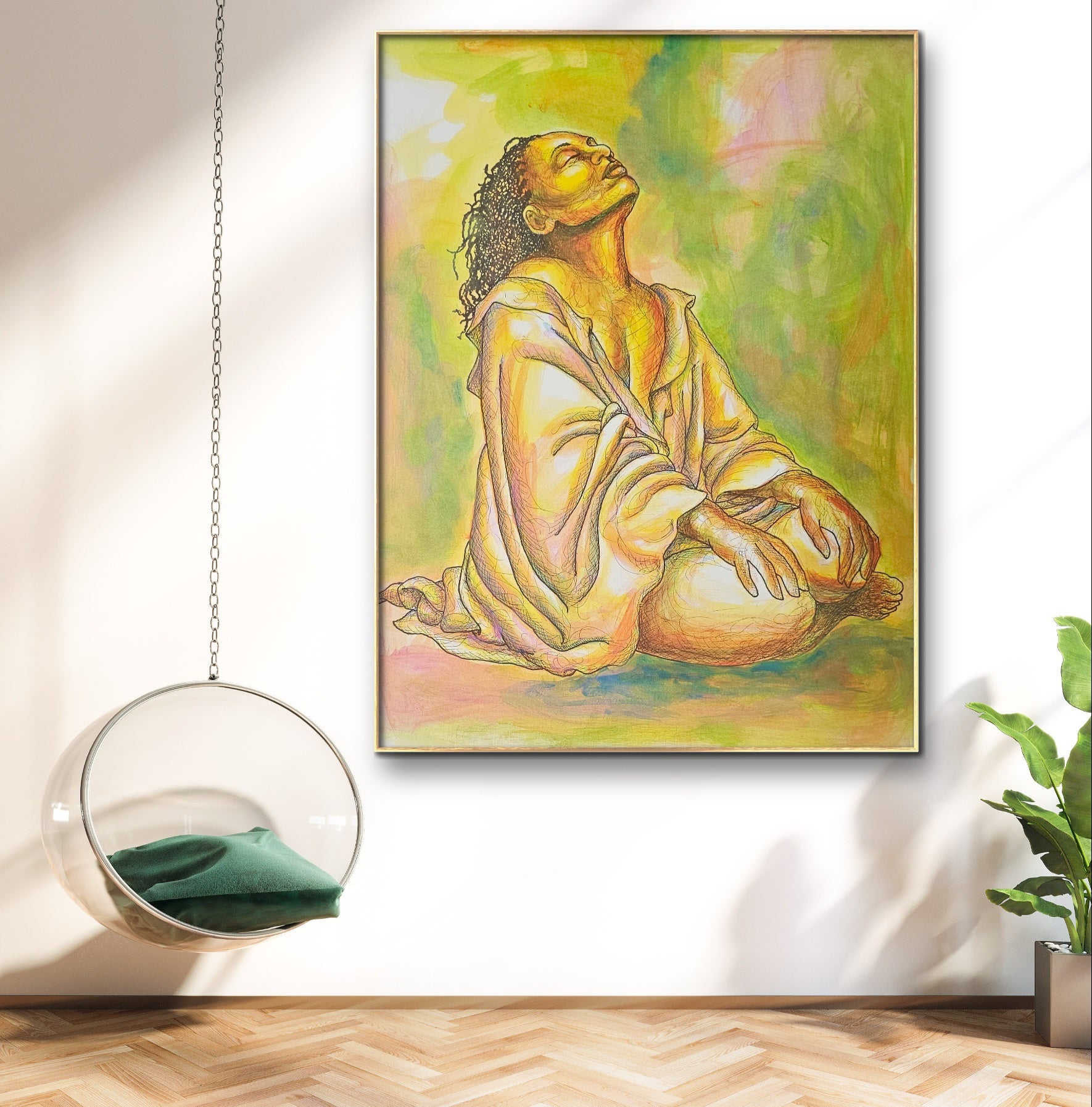 At Peace #2 Giclee on Canvas