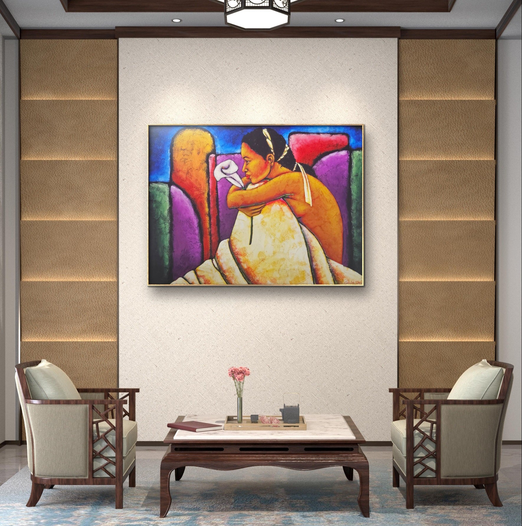 Charmed Giclee on Canvas