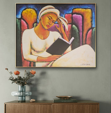 Deep In Thought Giclee on Canvas