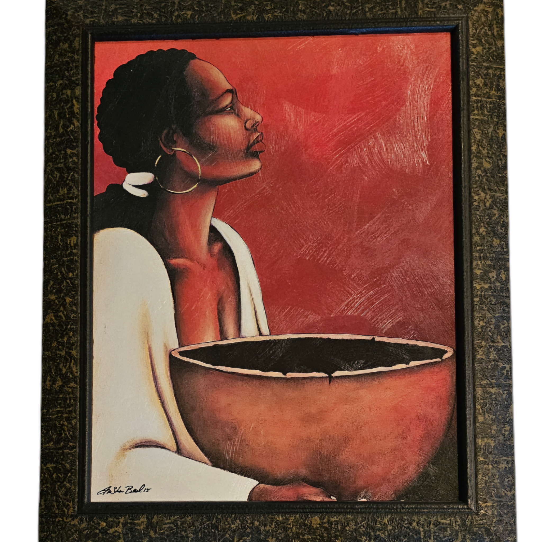 Depth Of A Woman Framed Lithograph