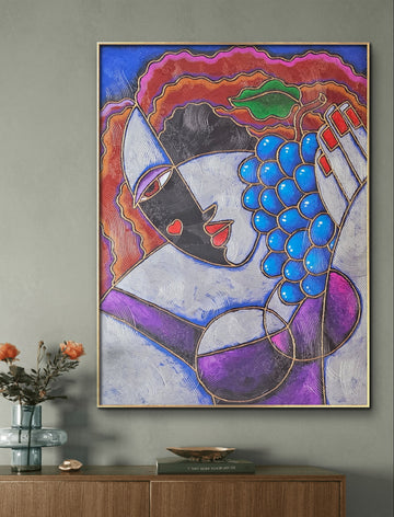 Sweet Grapes Giclee on Canvas