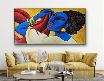 Indigo Breeze | Canvas Giclee