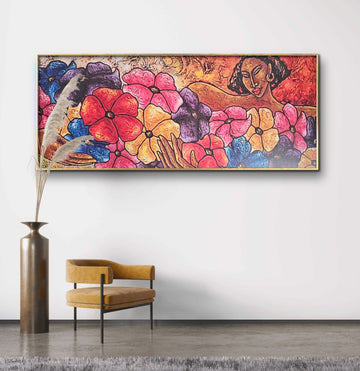 Flowers For Nina | Lithograph Print