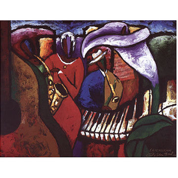 Jammin | Lithograph Print