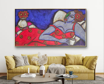 Me Time Giclee on Canvas