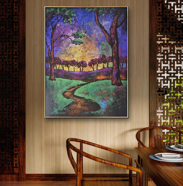 Morning Glory #2 Giclee on Canvas