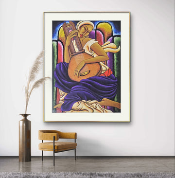 Soulful Serenade Giclee on Canvas
