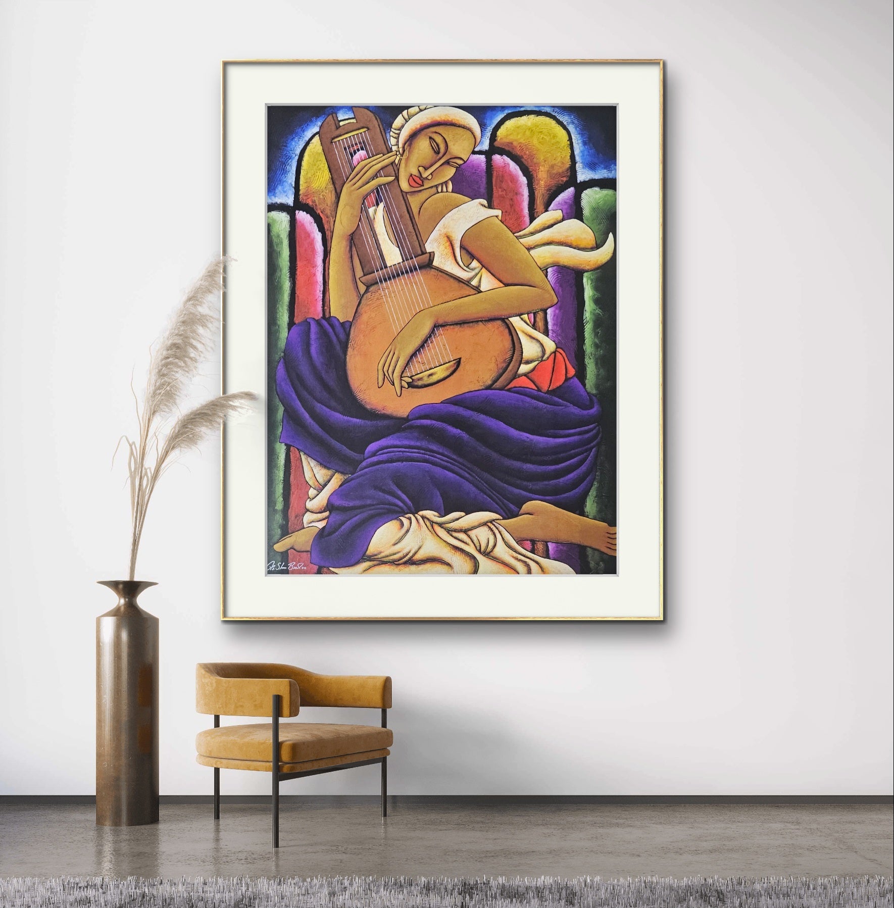 Soulful Serenade | Lithograph Print