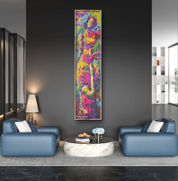 Sweet Sax #2 Giclee on Canvas