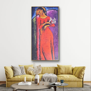 With Grace #2 Giclee on Canvas