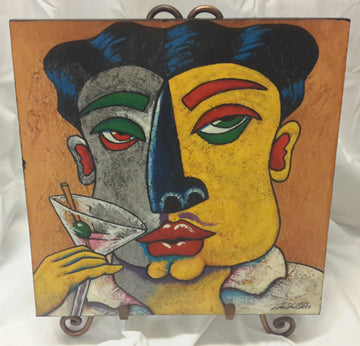 Martini Max Art Plaque