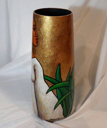 Hand Painted Vase #16
