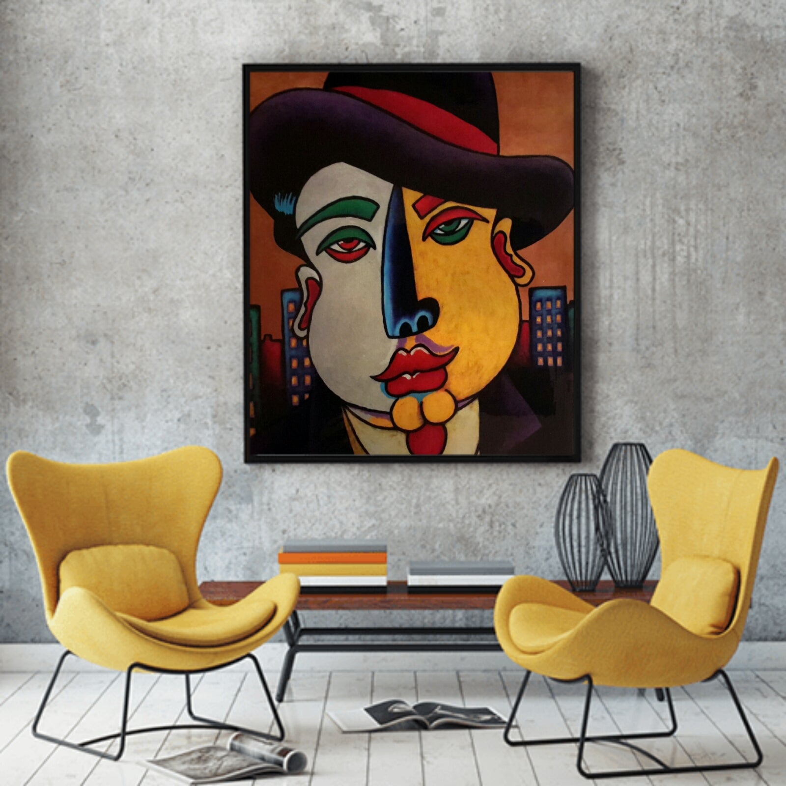Boss Max Acrylic Paint On Paper Original