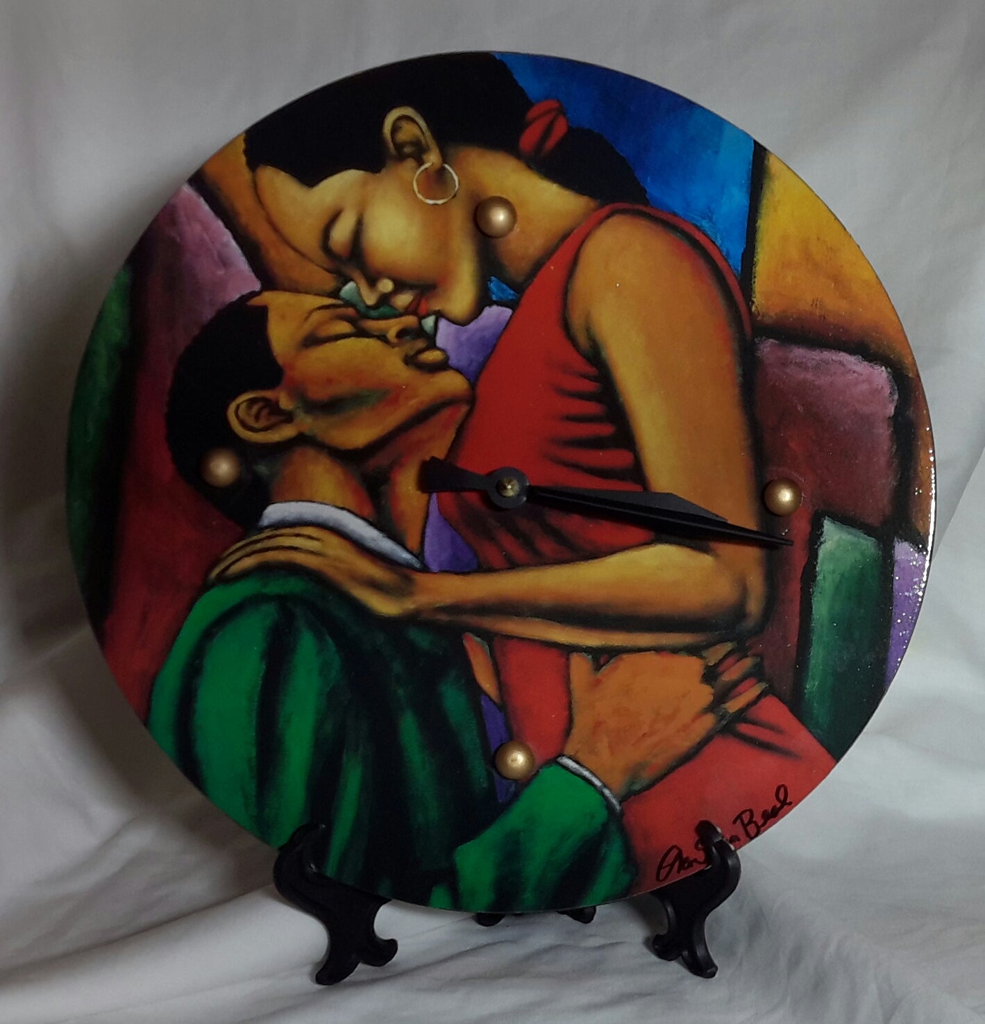 For The Lover In You Wall Clock