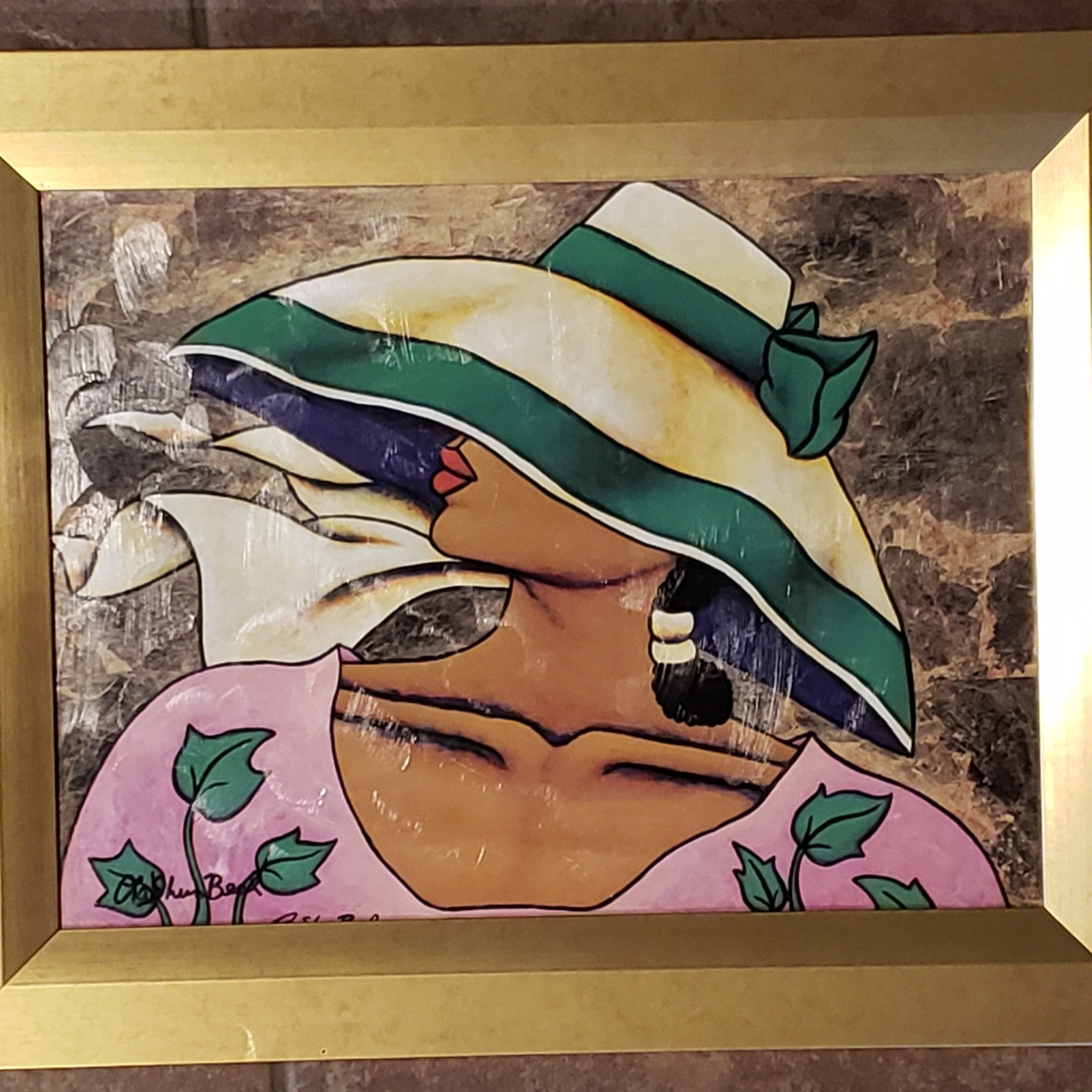Lady Ivy | Framed Lithograph