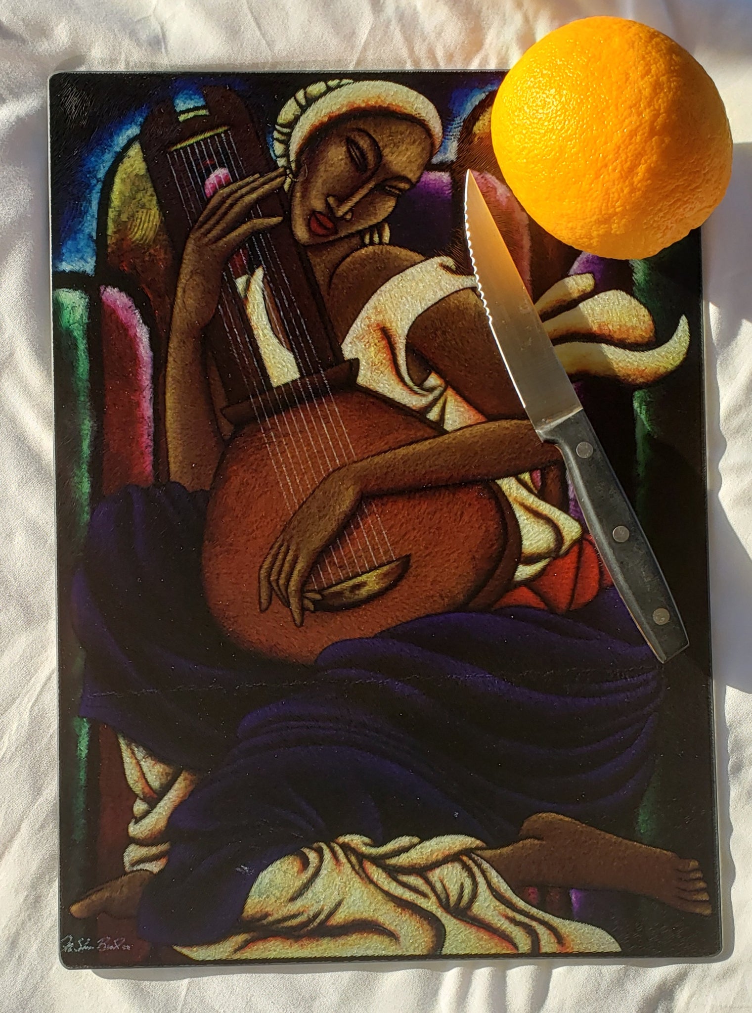 Soulful Serenade Cutting Board