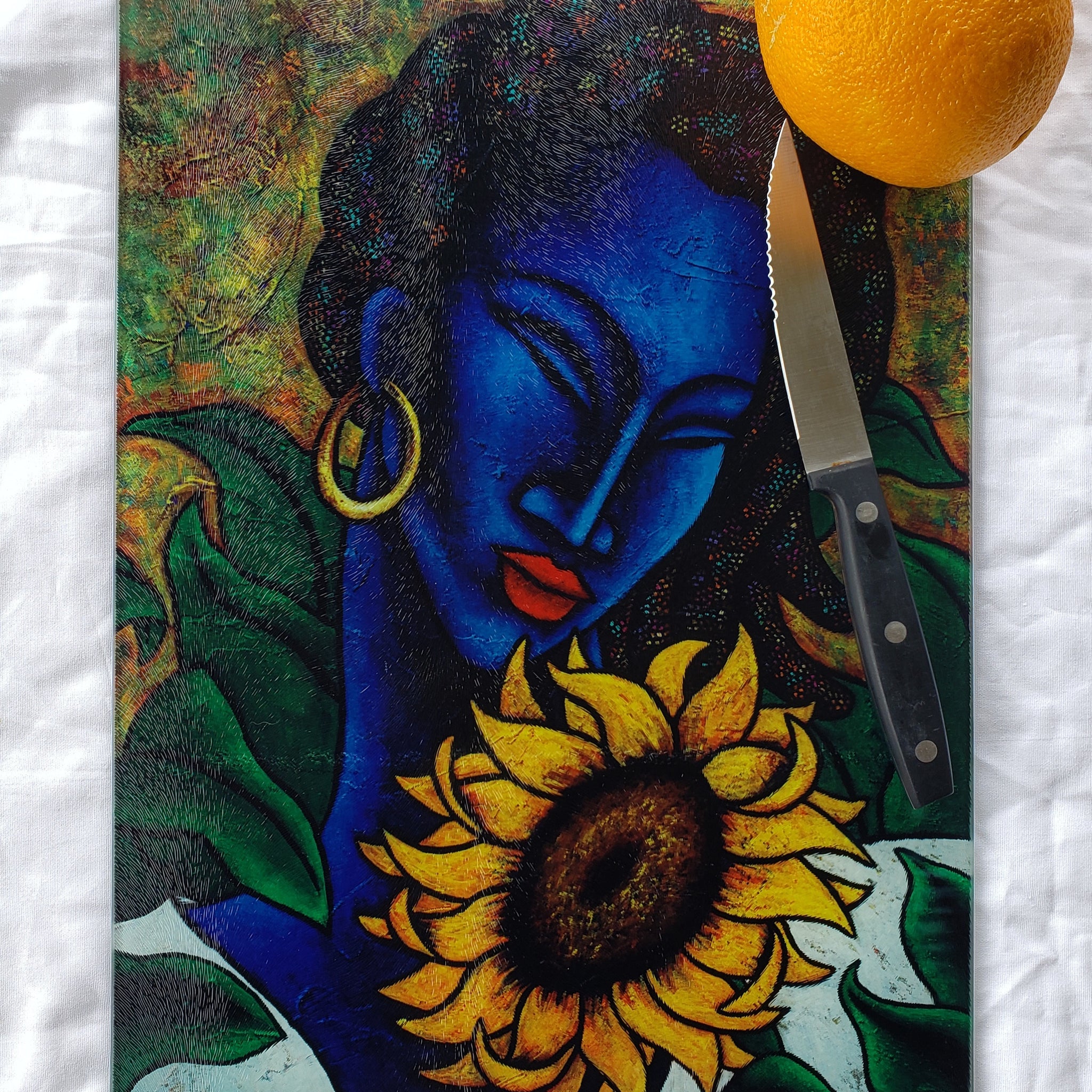 Touched By The Sun #2 Cutting Board